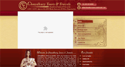 Desktop Screenshot of chowdhurytoursandtravels.com
