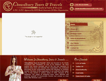 Tablet Screenshot of chowdhurytoursandtravels.com